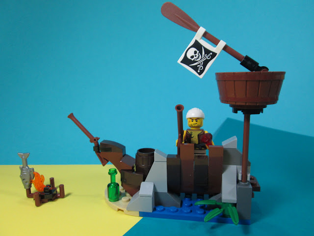 Set LEGO Pirates 70409 Defesa sobre Destroços de Naufrágio