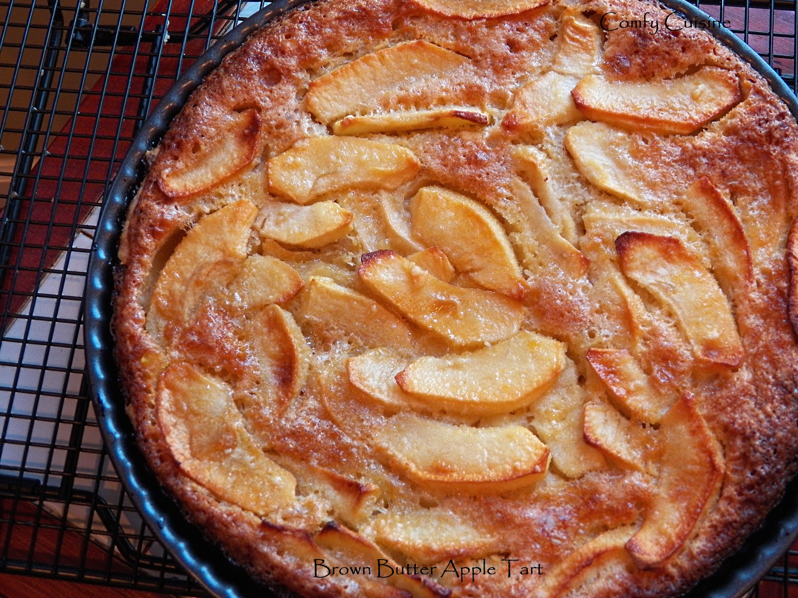 Comfy Cuisine- Home Recipes from Family & Friends: Brown Butter Apple Tart