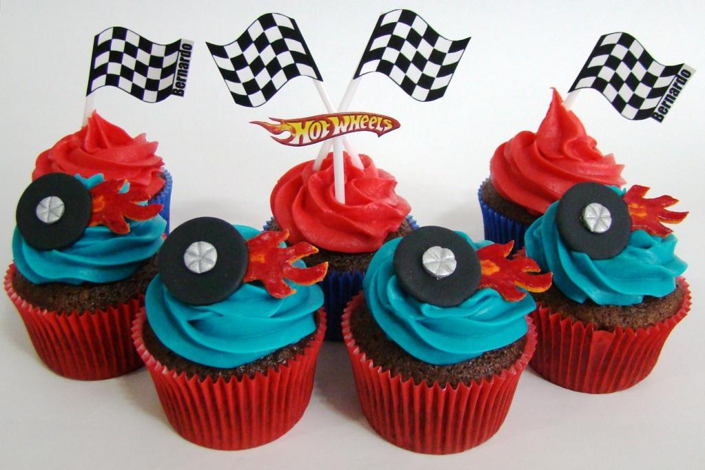 Place of Cakes Cupcakes Hot Wheels do Bernardo