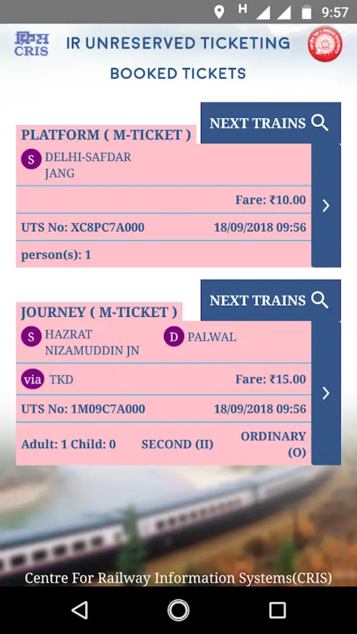How to book Online General Train Tickets By App Deloitte US