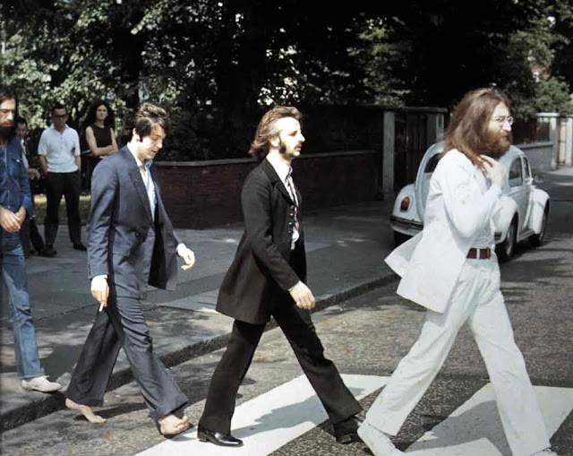 Da Lone Groover Behind Scenes Of The Iconic Abbey Road Photo Shoot
