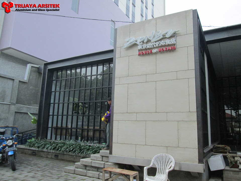Aluminium Composite Panel, Facade, Letter Acrylic, Plafon, Proyek Surabaya