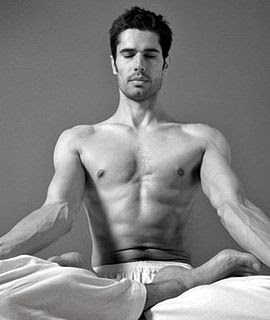 mantra male meditating