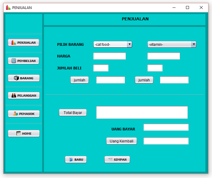 Aplikasi Program Penjualan Menggunakan Java NetBeans - Savictif Media ...