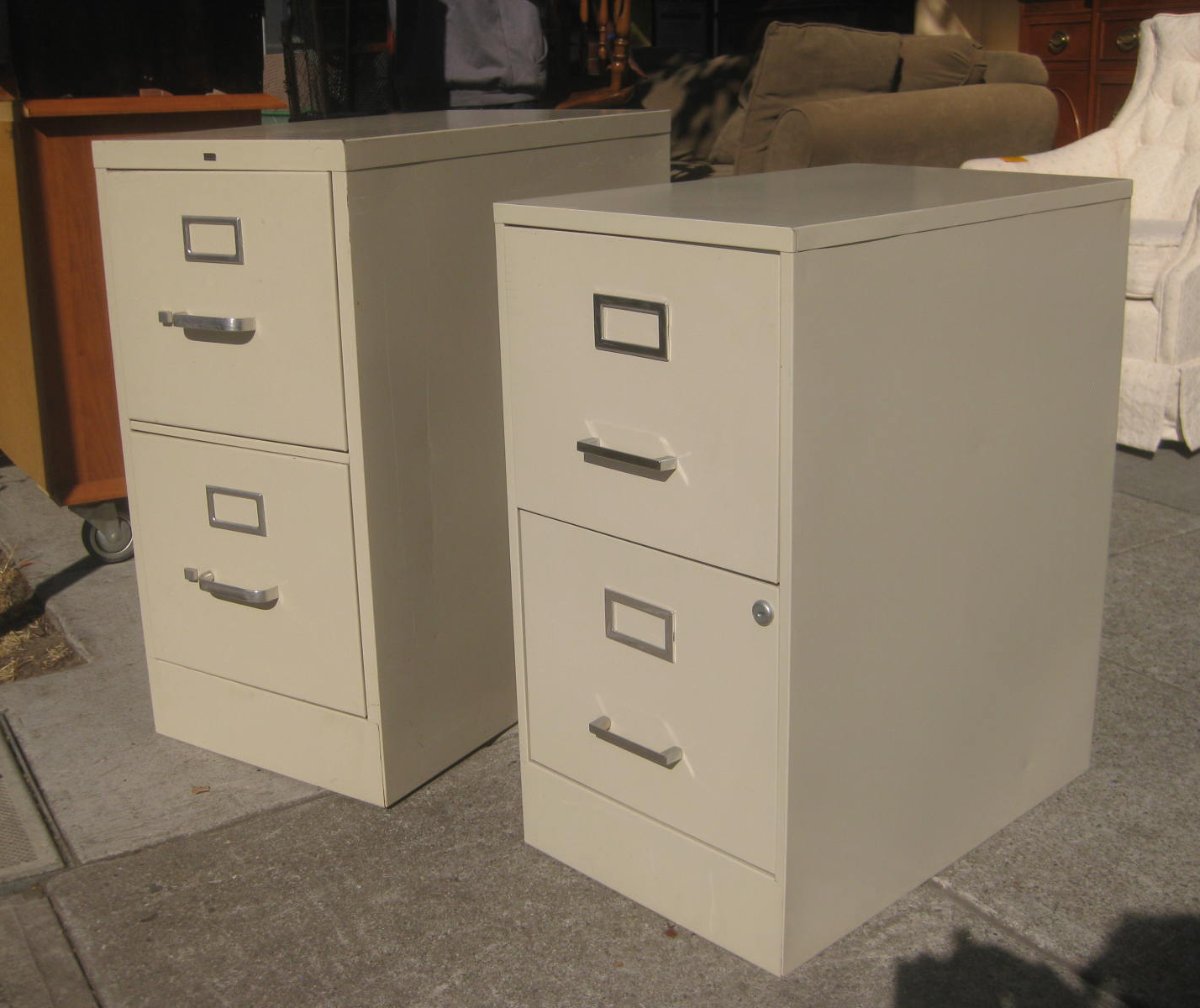 UHURU FURNITURE & COLLECTIBLES SOLD TwoDrawer File