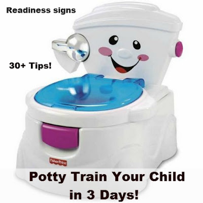 potty train in three days