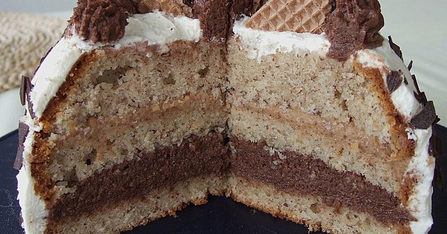 Kuchen und andere Rezepte: Hanuta - Torte