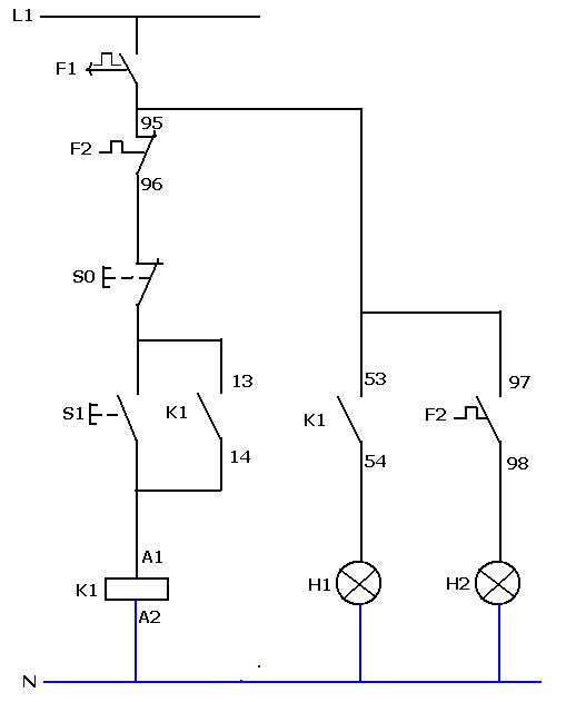 Tehnik Listrik SMKN 1 Kab. Tangerang: RANGKAIAN PENGENDALI DOL ( DIRECT