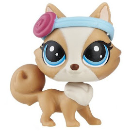 Littlest Pet Shop 3-pack Scenery Madame Pom LeBlanc (#248) Pet