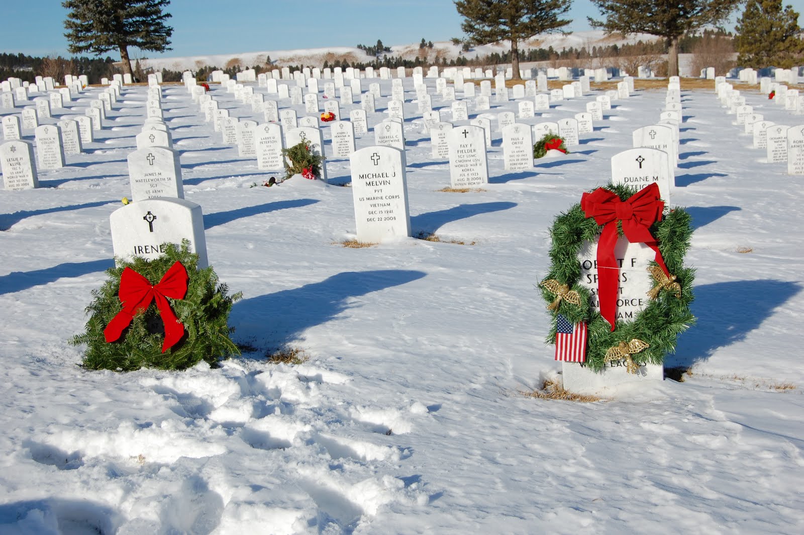 Nana Porcupine Memorial Wreath Day at the Black Hills National Cemetery