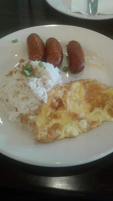 Longsilog at Papaya Grill Filipino Restaurant