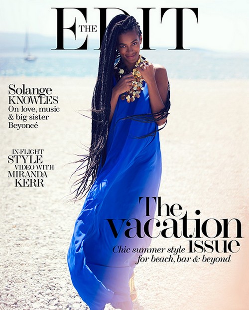 Magazine Covers - Solange Knowles on The Edit