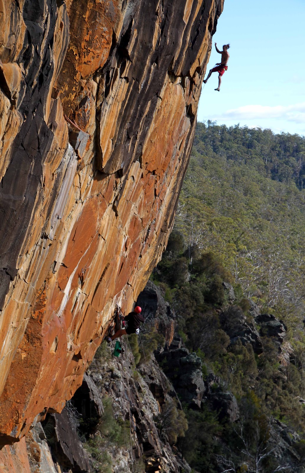 My Tasmania Extreme Climbing Bare Rock, Fingal