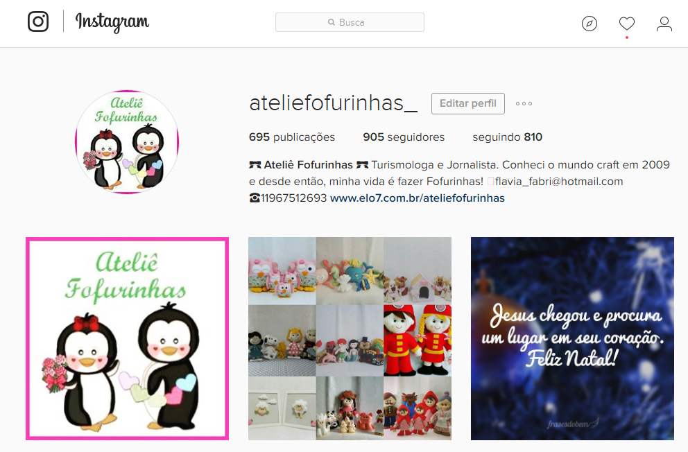 Siga-nos no Instagram