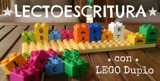 Hierbas colchón nariz Lectoescritura con LEGO Duplo - Club Peques Lectores: cuentos y creatividad  infantil
