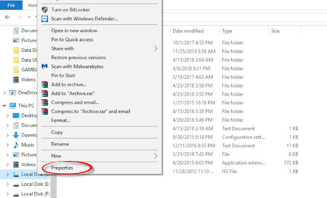 Menghapus File Sampah Melalui Disk CleanUp