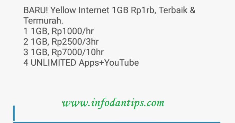 Cara Daftar Mengaktifkan Paket Yellow Indosat Im3 Ooredoo Cara Daftar Mengaktifkan Paket Yellow Indosat Im3 Ooredoo