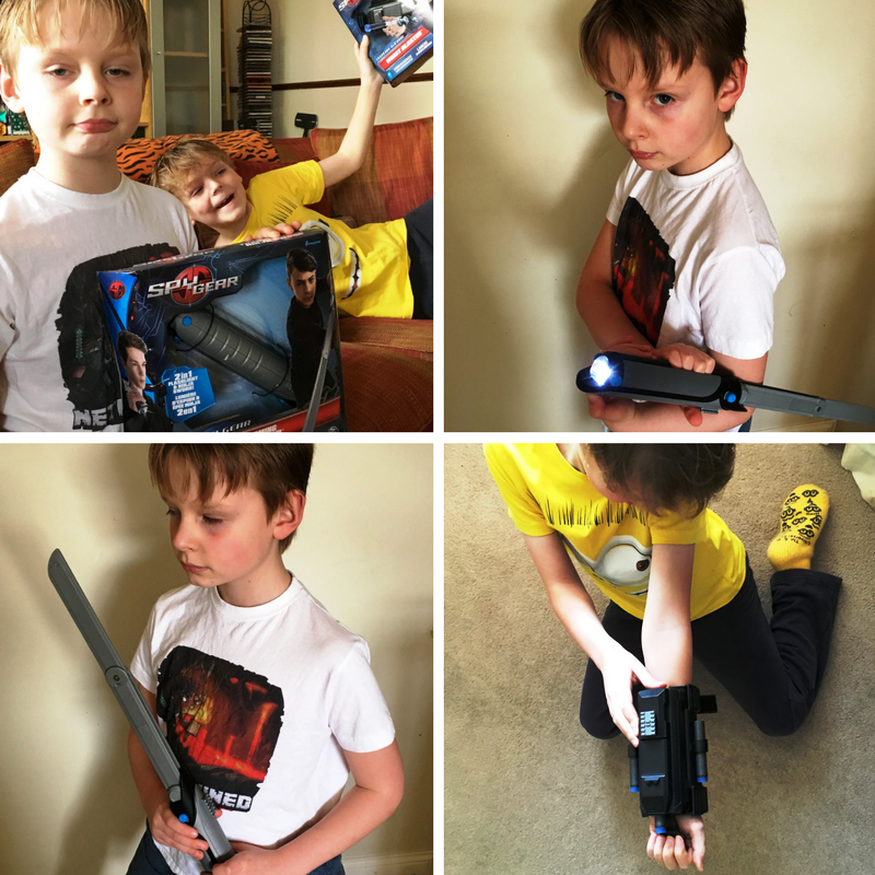 Toy Review Spy Gear Transforming Ninja Sword & Wrist Blaster (REVIEW)