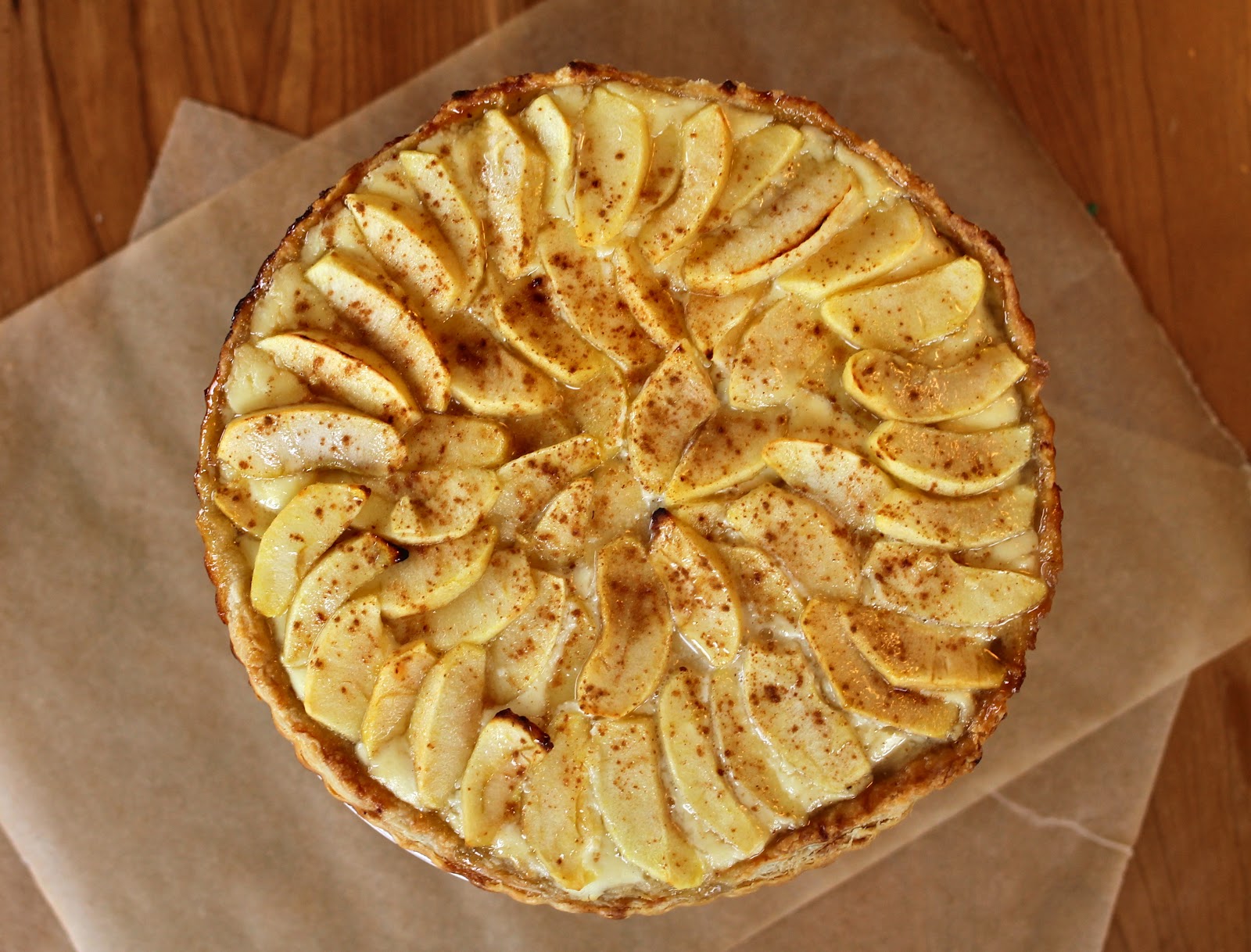 Yammie's Noshery Peeta's Goat Cheese and Apple Tart