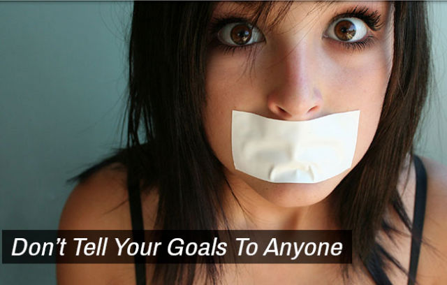 14 Amazing Psychology Facts You Should Keep to Yourself! - If you announce your goals to others, you are less likely to make them happen because you lose motivation, studies confirmed 14 Amazing Psychology Facts You Should Keep to Yourself! - If you announce your goals to others, you are less likely to make them happen because you lose motivation, studies confirmed