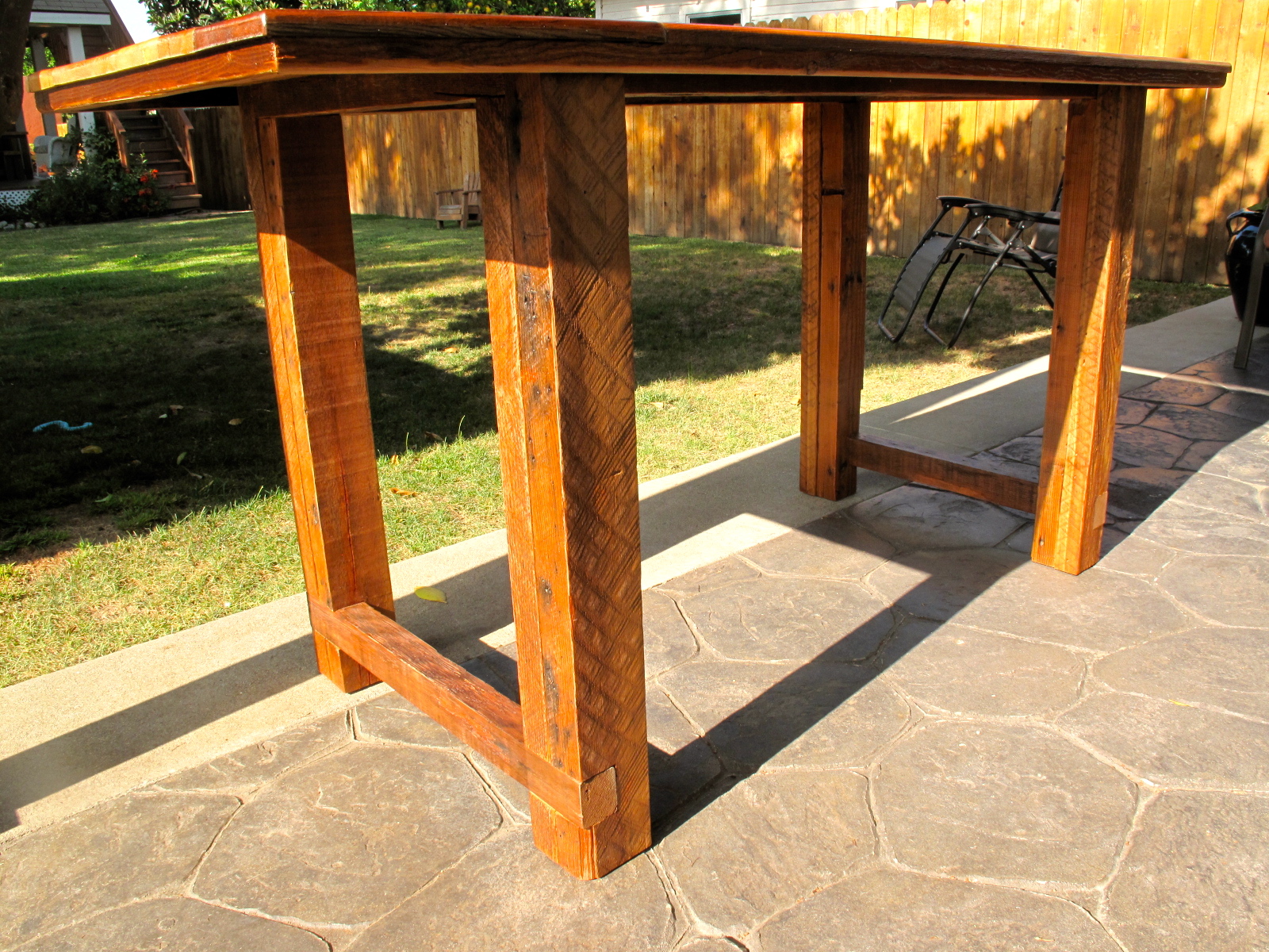 Arbor Exchange | Reclaimed Wood Furniture: Patchwork Kitchen Work Table