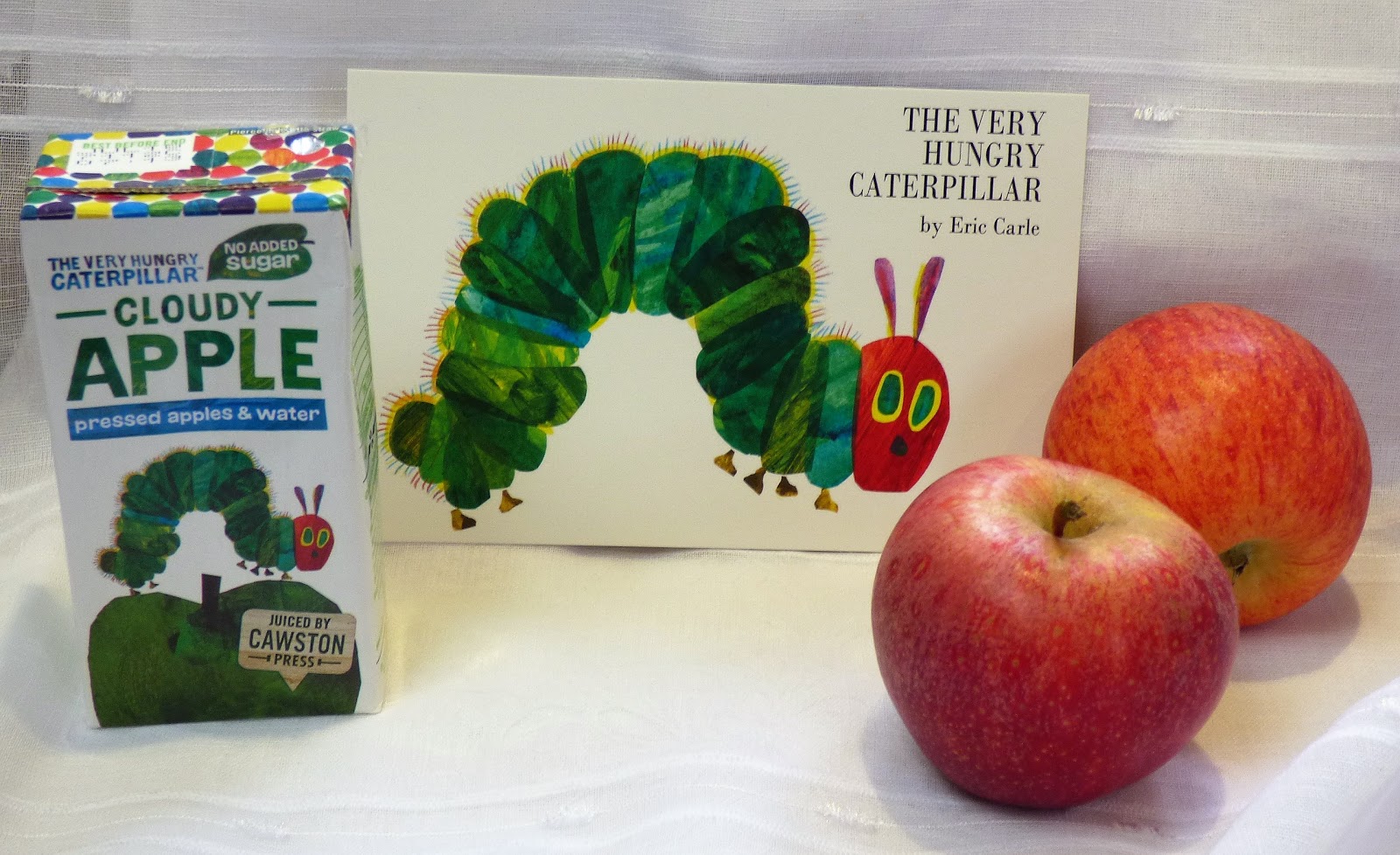 Chez Maximka Cawston Press The Very Hungry Caterpillar Cloudy Apple juice