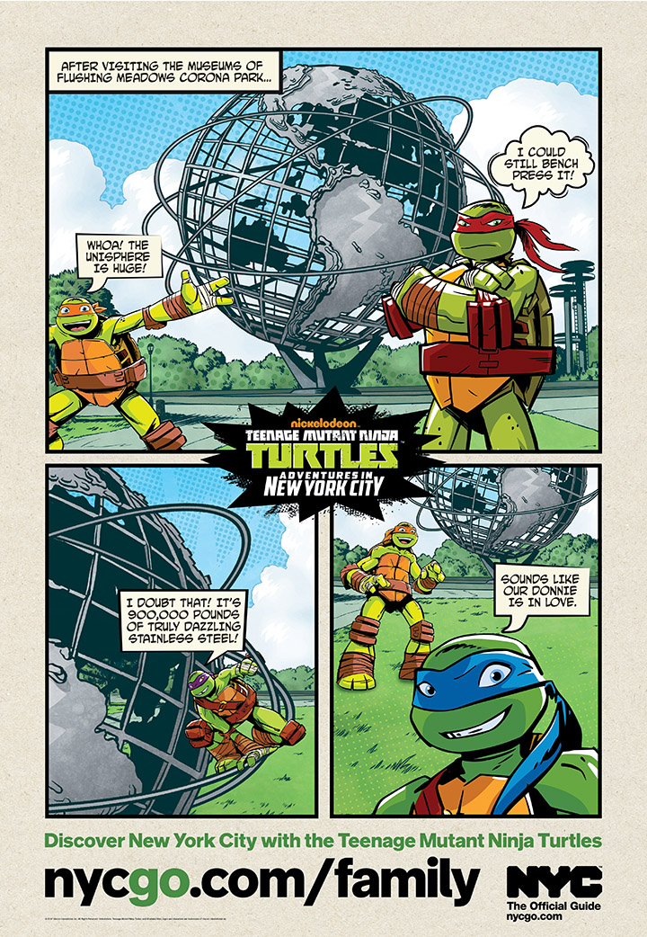 Teenage Mutant Ninja Turtles Announced as New York City's Official