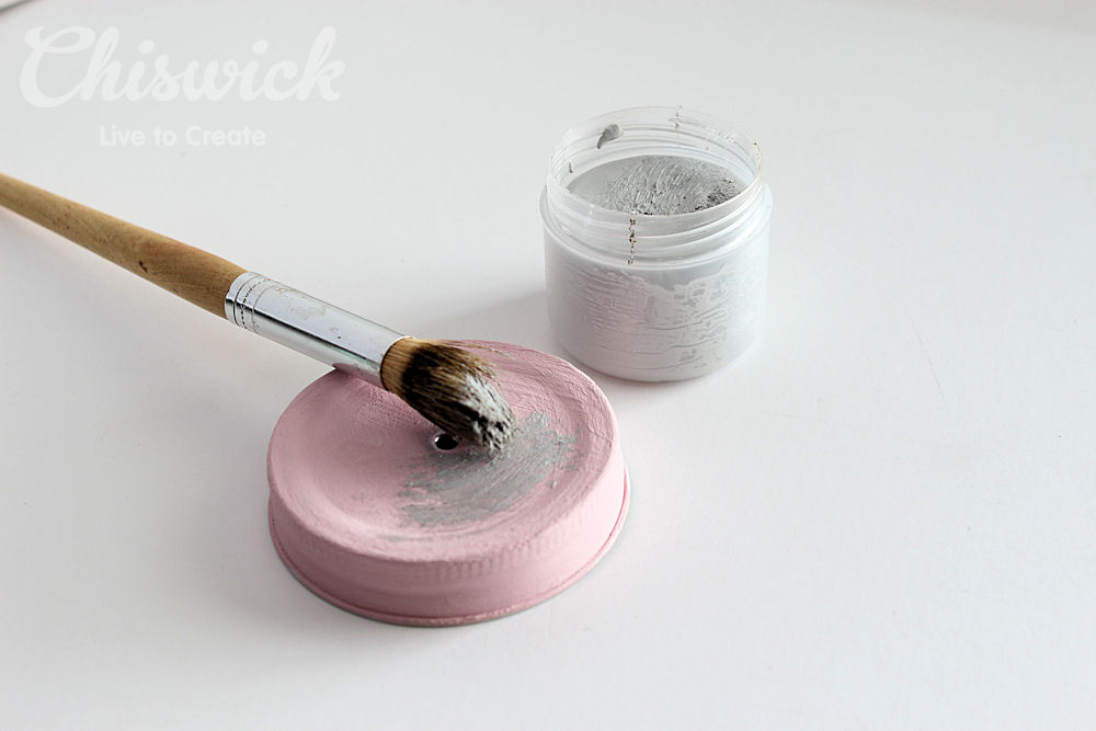 POP Paint recycled jar lids. imagine the possibilities