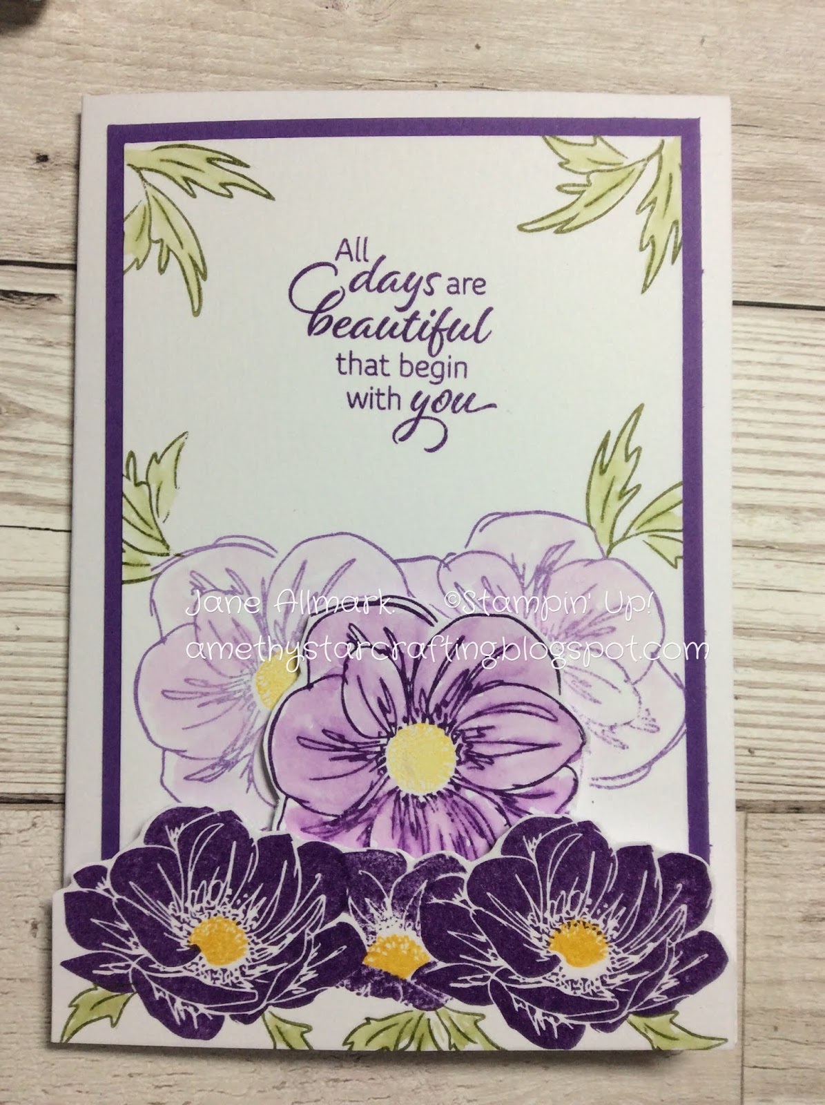 Crafting With Jane Love Florals? then the NEW Stampin Up Floral
