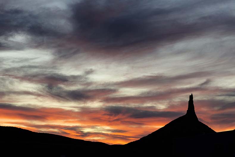 Chimney Rock: La gran chimenea de piedra en Nebraska - RUTA 33