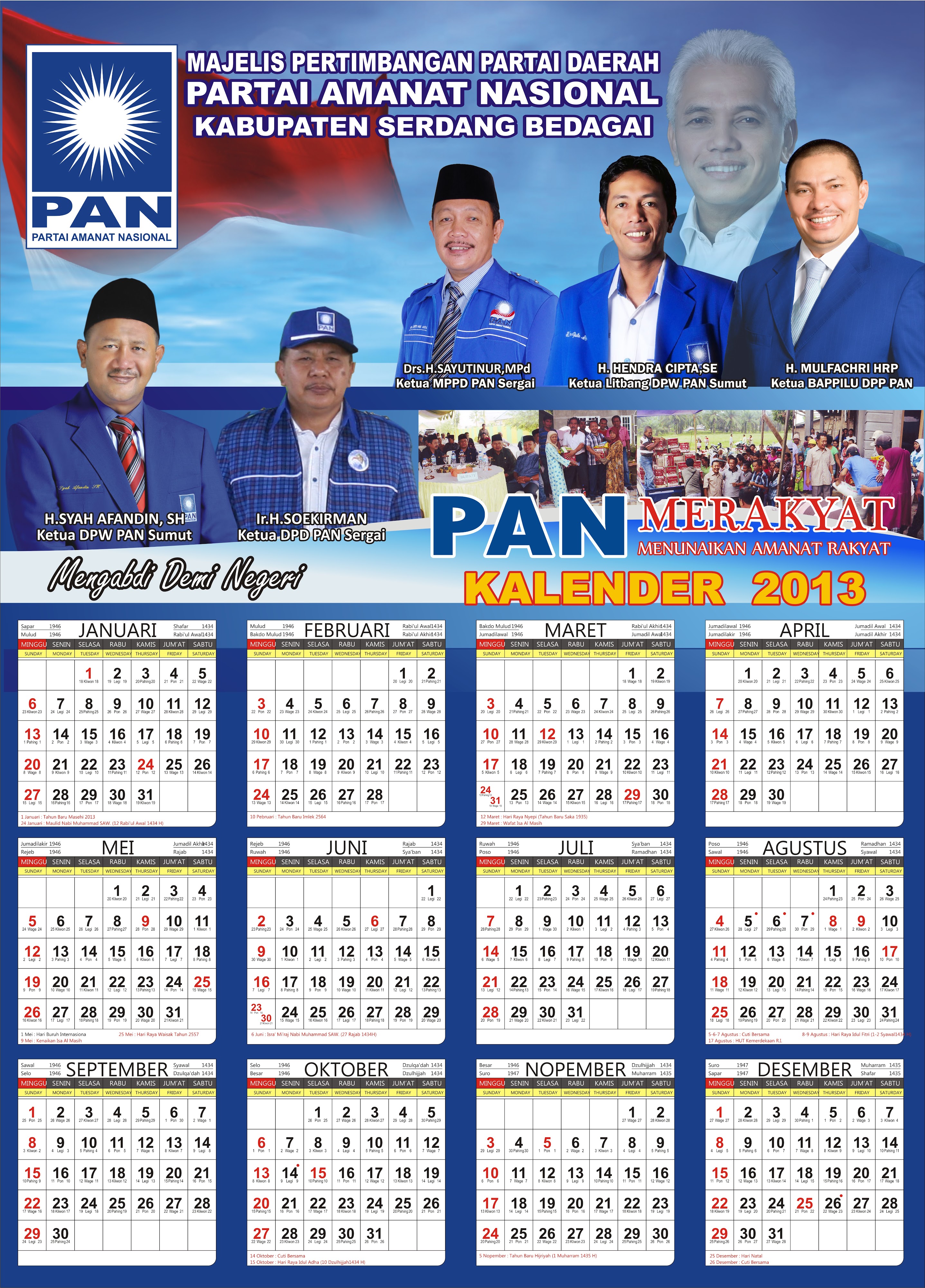 PZ C: kalender 2013 indonesia