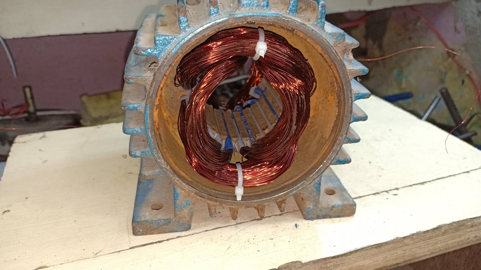 mini water pump motor winding 0.5 hp motor rewinding coil turn data