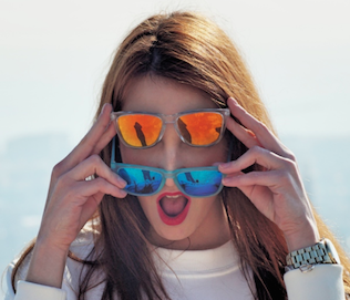 Coral Sunglasses