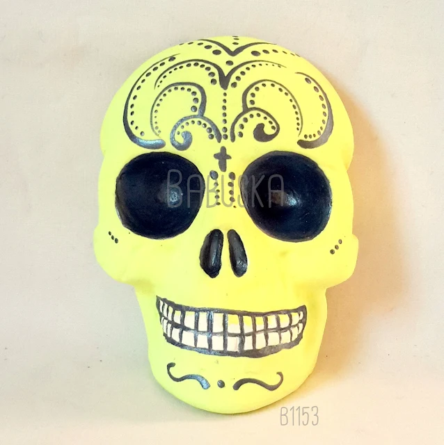 Calavera colgante Babuska