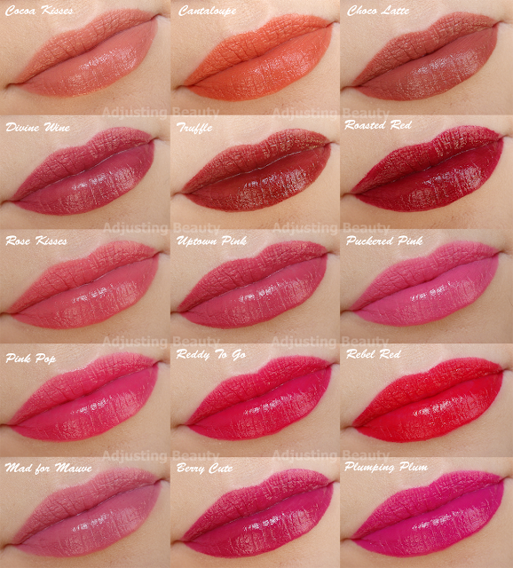 Review Avon Mark Plump It Lipsticks All Shades Adjusting Beauty