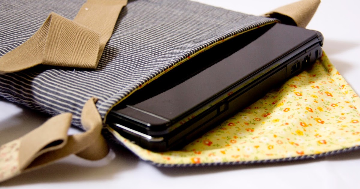 DIY Envelope Laptop Bag
