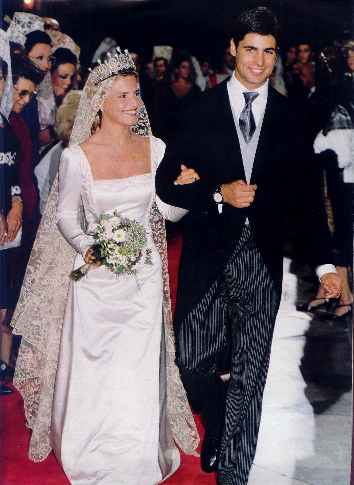 Eugenia de Irujo and Francisco Rivera - Red Carpet Wedding