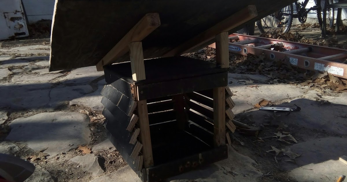 Beginnings of Instrument Shelter (Stevenson Screen)