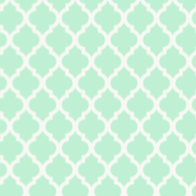 light green quatrefoil paper