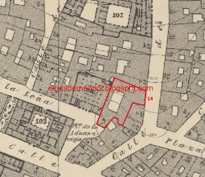 ¿ Donde están los cines de Madrid ? EL TEATRO DE ROMEA