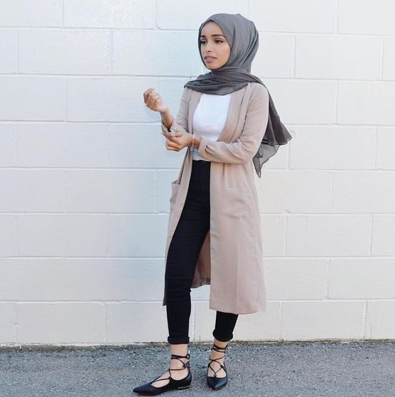 Outfit Hijab Simple Remaja 