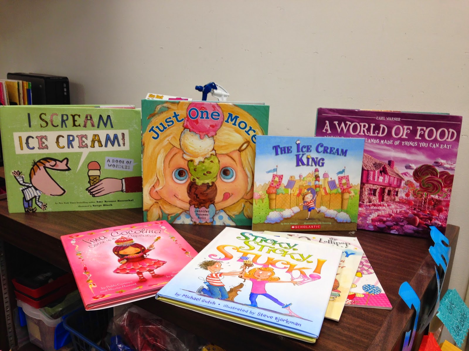 Ramona Recommends, picture books, candy theme, back to school 