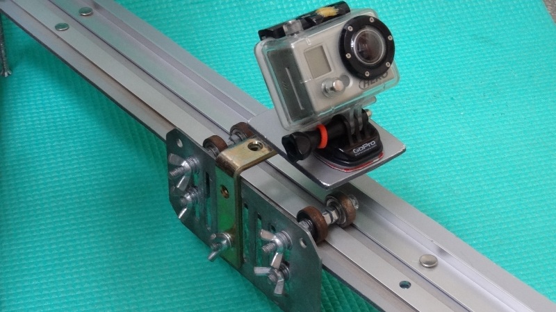 DIY GoPro Mount for Camera Slider, DIY Steadicam and Pole (DIY Monopod)