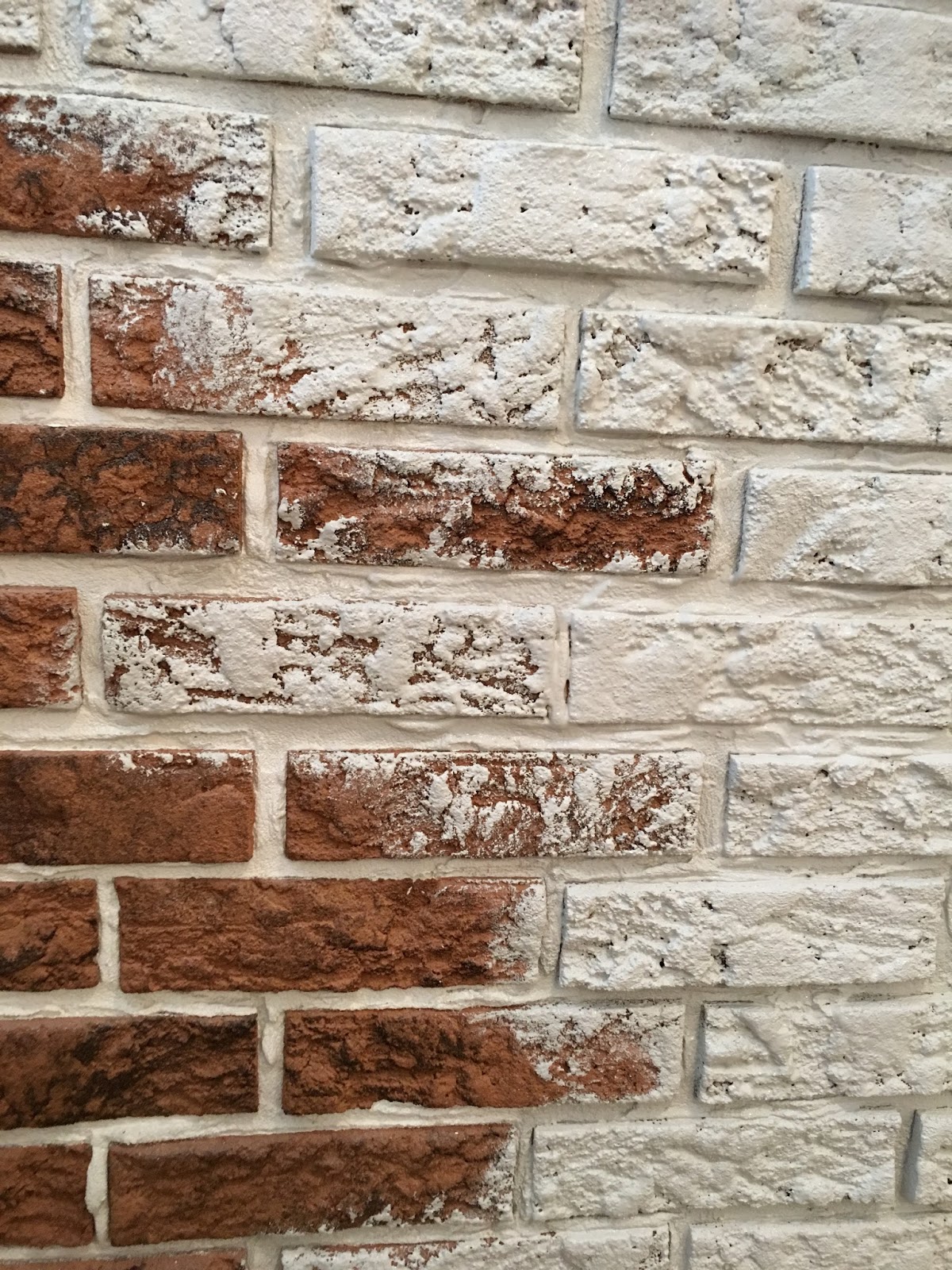 Bluestone House™ Bluestone House™ Chalky Patina on a Brick Wall!!