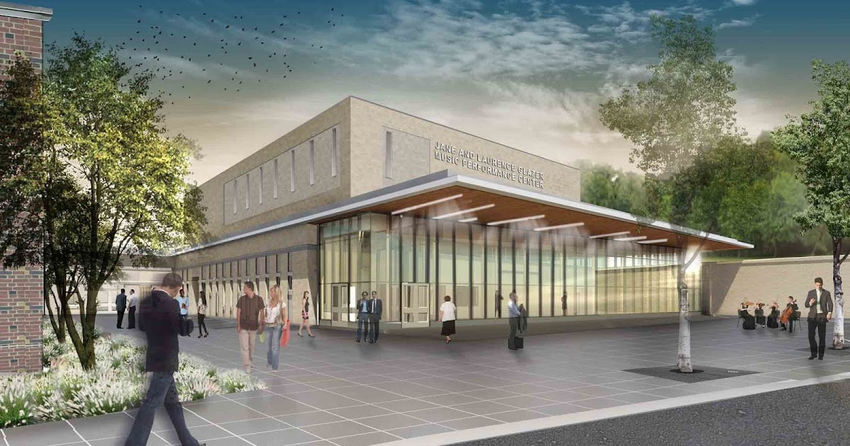 Nazareth College Construction Updates About Glazer Music Performance Center