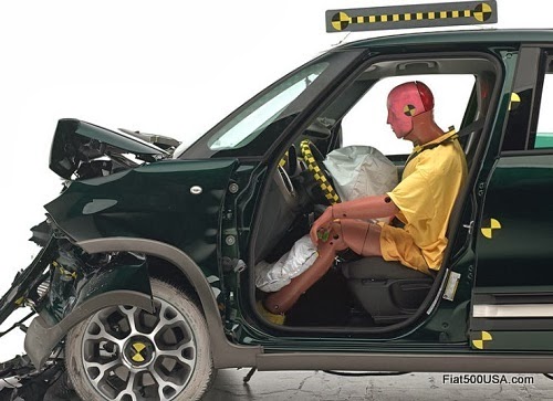Fiat 500L Driver Seat Crash Test Result