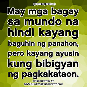 May mga bagay sa mundo na hindi kayang baguhin ng panahon, pero kayang ayusin kung bibigyan ng pagkakataon.