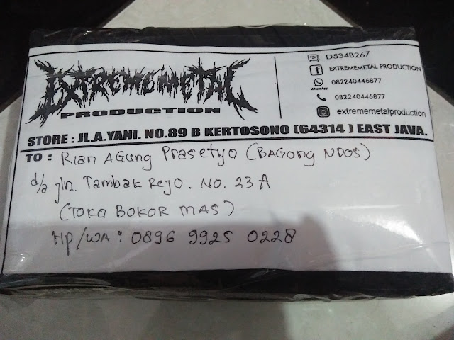 SENT TO : RIAN AGUNG. ( TAMBAK REJO-SURABAYA )