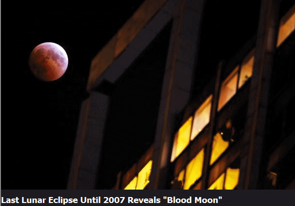 Moon Turns Blood Red 2007 2007 Total Eclipse Moon Turns Blood Red moon-turns-blood-red-2007-2007-total-eclipse-moon-turns-blood-red