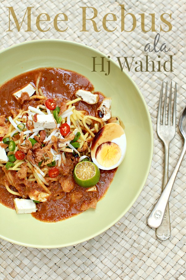 Mee Rebus Hj Wahid Special Walla Masam Manis